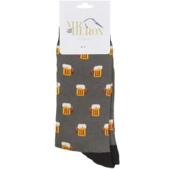 Grey Beer Men's Bamboo Socks>Mr Heron Cheap
