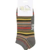 Grey Stripes Men's Bamboo Trainer Socks>Mr Heron Cheap