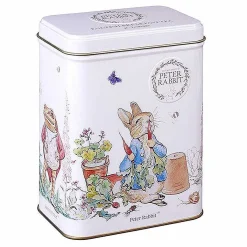 Beatrix Potter Peter Rabbit Tea Tin With 40 English Breakfast Tea Bags><noscript><img width=
