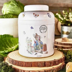 Beatrix Potter Peter Rabbit Tea Caddy With 80 English Breakfast Tea Bags><noscript><img width=