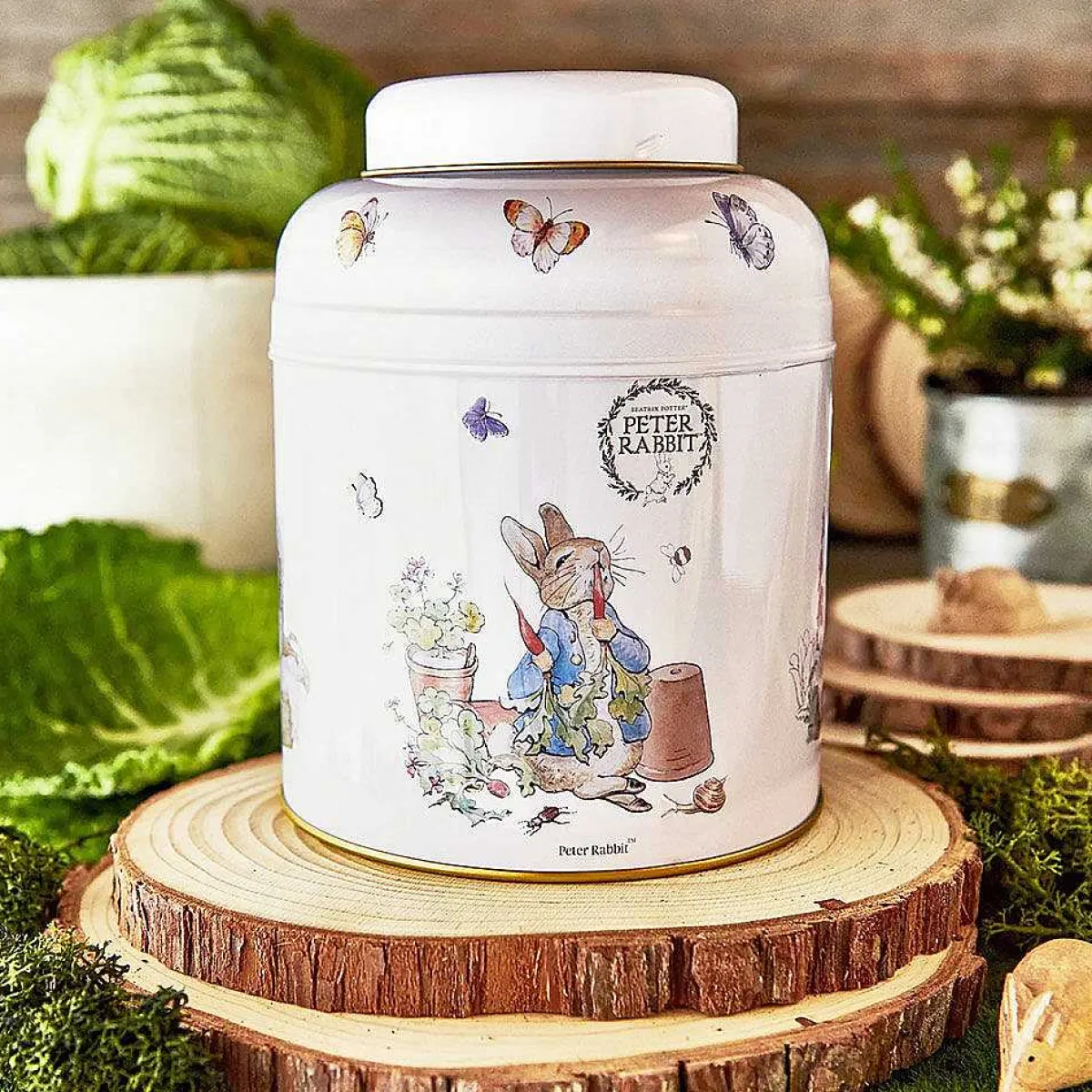 Beatrix Potter Peter Rabbit Tea Caddy With 80 English Breakfast Tea Bags>New English Teas Discount