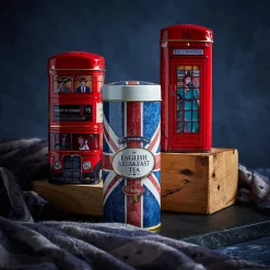 Best Of British Set Of 3 Tins Tea Gift Set><noscript><img width=