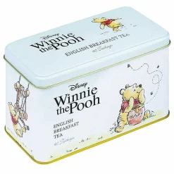 Disney Winnie The Pooh Tea Tin With 40 English Breakfast Tea Bags><noscript><img width=