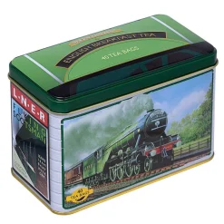 Flying Scotsman Tea Tin With 40 English Breakfast Tea Bags><noscript><img width=