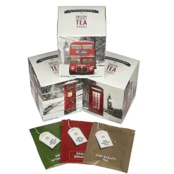 'Icons In Snow' Triple Tea Gift Pack>New English Teas Sale