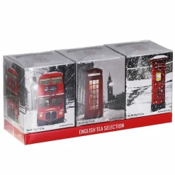 'Icons In Snow' Triple Tea Gift Pack>New English Teas Sale