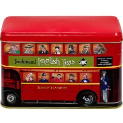 London Bus Tea Tin With 25 English Breakfast Tea Bags><noscript><img width=