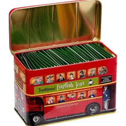 London Bus Tea Tin With 25 English Breakfast Tea Bags><noscript><img width=