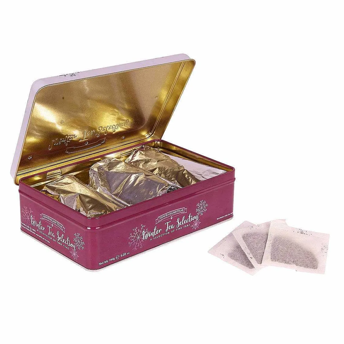 London In Winter Tin With 72 Tea Bag Selection>New English Teas Fashion