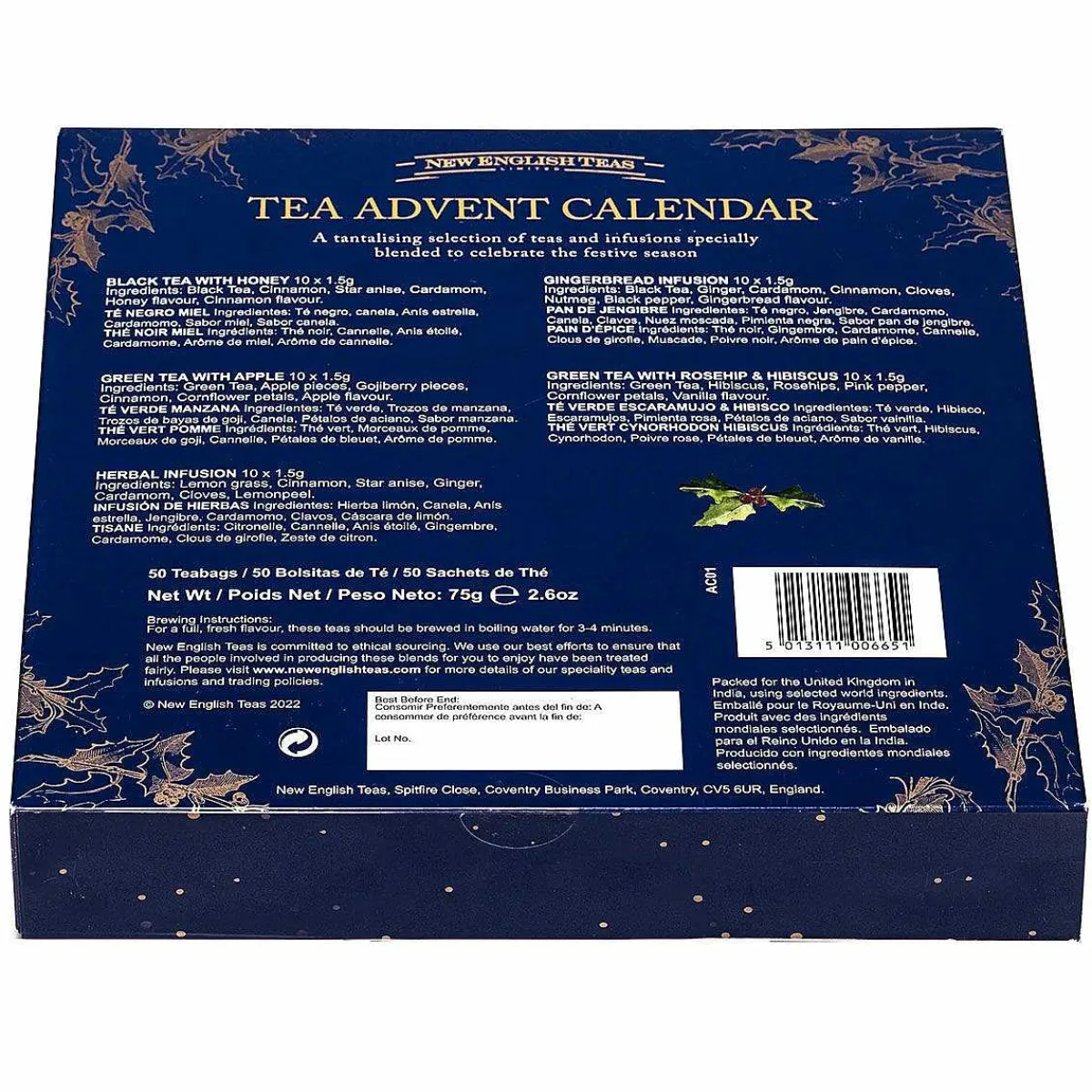 Advent Calendar>New English Teas Online