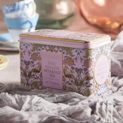 Song Thrush Pink Tea Caddy With 40 English Breakfast Tea Bags>New English Teas New