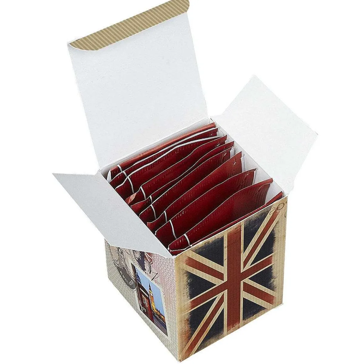 Vintage Union Jack English Breakfast Tea Bags Mini Box Of 10>New English Teas Best