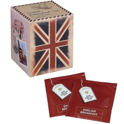 Vintage Union Jack English Breakfast Tea Bags Mini Box Of 10><noscript><img width=