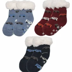 Assorted Cars Toddler Slipper Socks><noscript><img width=