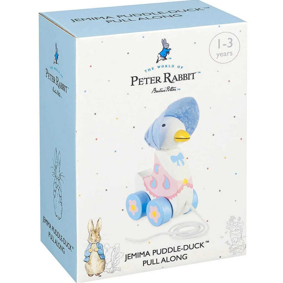 Jemima Puddle-Duck Pull Along Toy>Orange Tree Toys Outlet