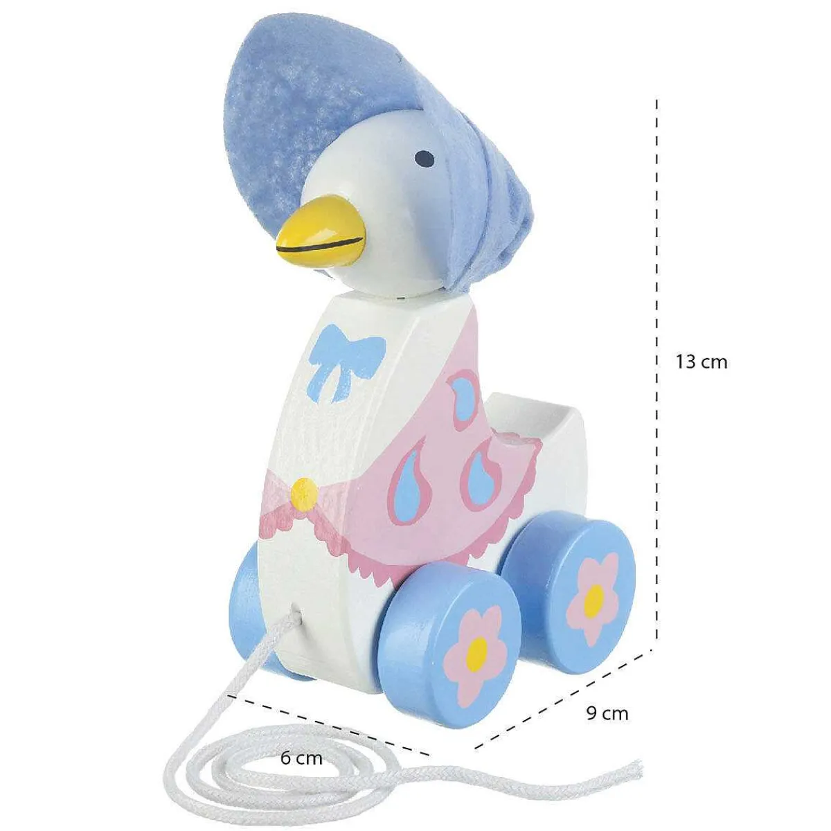 Jemima Puddle-Duck Pull Along Toy>Orange Tree Toys Outlet