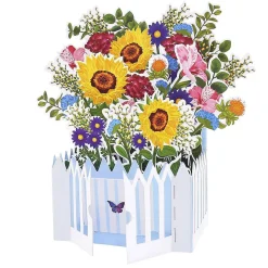 Florever 'Garden' Pop-Up Flower Box Card><noscript><img width=