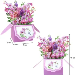 Florever 'Orchids' Pop-Up Flower Box Card><noscript><img width=