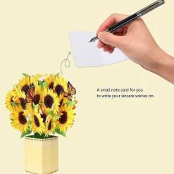 Florever 'sunflowers' Large Pop-Up Flower Bouquet Card>Origamo Sale