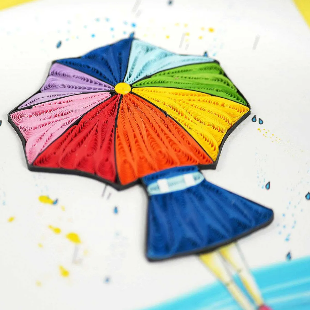 Quilling 'Always Smile' Card>Origamo Flash Sale