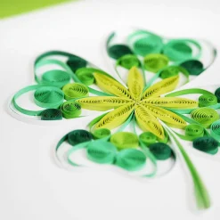 Quilling 'Four-Leaf Clover' Card>Origamo Sale