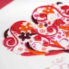 Quilling 'Heart Fantasy' Card>Origamo Fashion