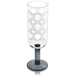 Atomic Flower Green Shades Set Of 4 Champagne Glasses>Orla Kiely Cheap