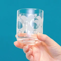 Atomic Flower Set Of 4 Water Glasses><noscript><img width=