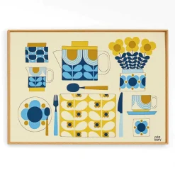 Atomic Flower Set Of 2 Tea Towels><noscript><img width=