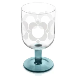 Atomic Flower Green Shades Set Of 4 Wine Glasses><noscript><img width=