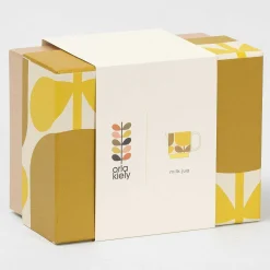 Block Flower Ochre Milk Jug>Orla Kiely Fashion