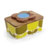 Block Flower Ochre Butter Dish>Orla Kiely Cheap