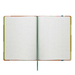 Block Flowers Large Notebook><noscript><img width=