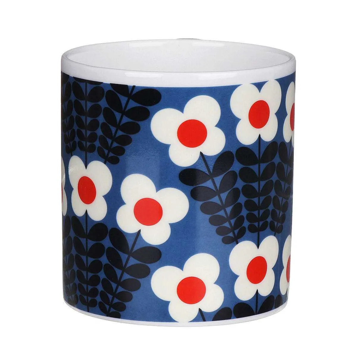 Blue Bunch Of Stems Large Mug>Orla Kiely Flash Sale