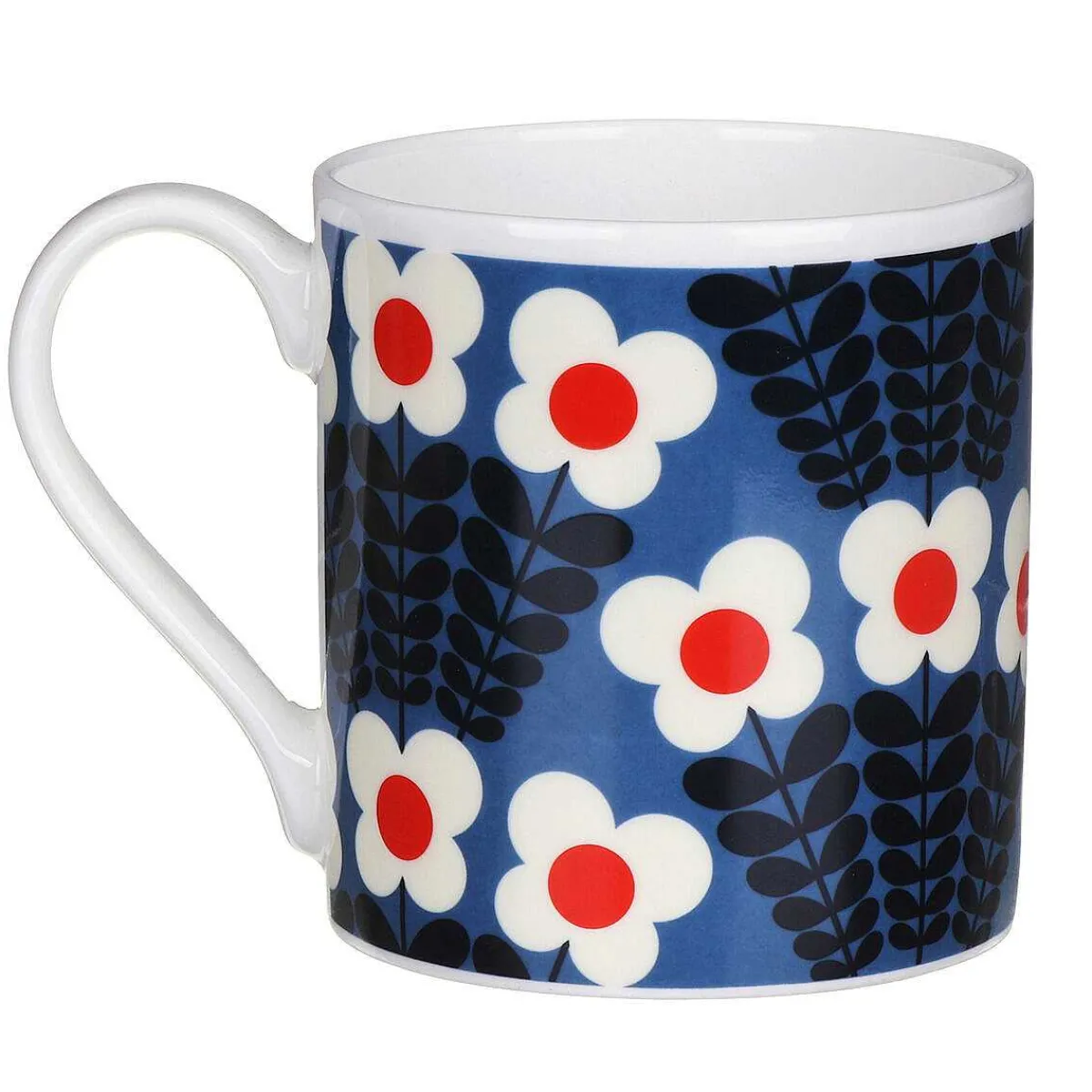 Blue Bunch Of Stems Large Mug>Orla Kiely Flash Sale