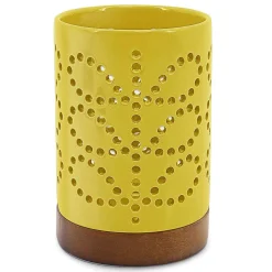 Linear Stem Ceramic Sunflower Lantern>Orla Kiely Shop