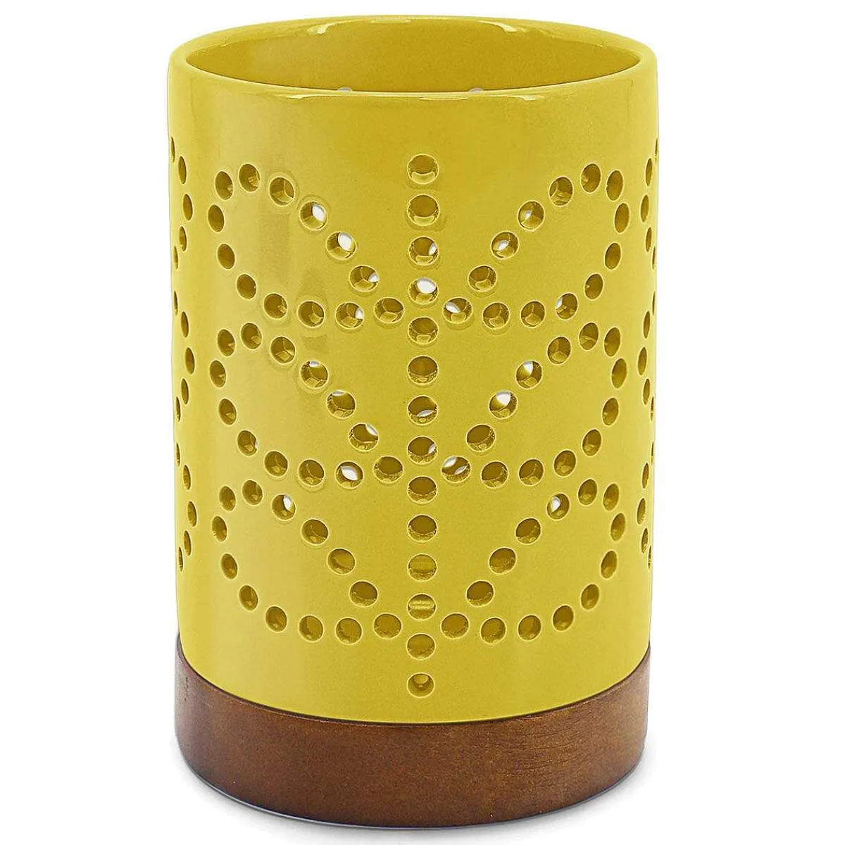 Linear Stem Ceramic Sunflower Lantern>Orla Kiely Shop