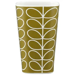 Linear Stem Dark Moss Bamboo Tumbler>Orla Kiely New