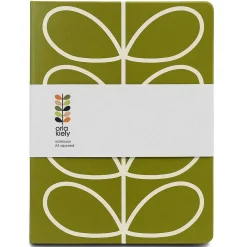 Linear Stem Olive Large Notebook><noscript><img width=