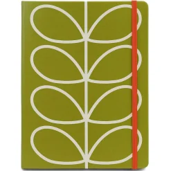 Linear Stem Olive Large Notebook><noscript><img width=