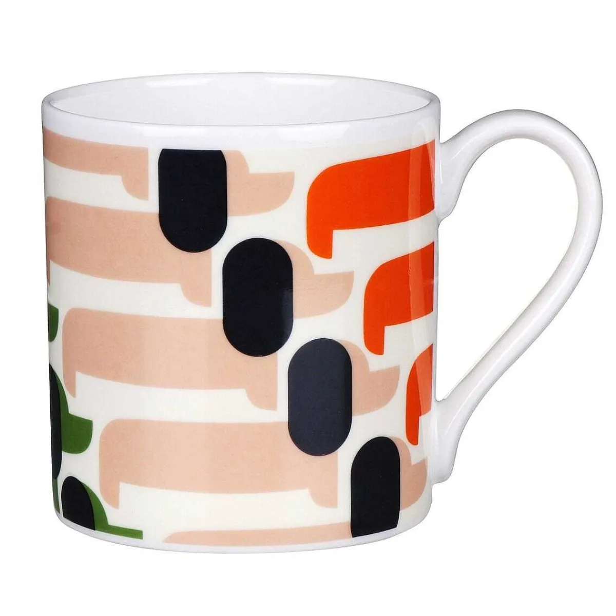 Orange Sausage Dog Large Mug>Orla Kiely Shop