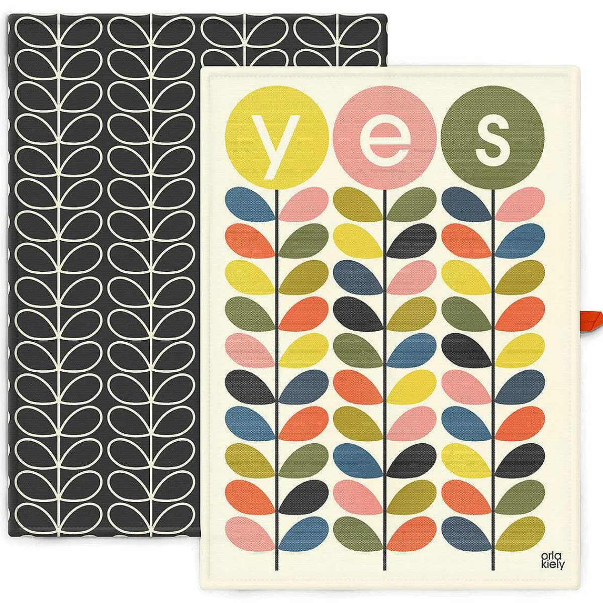 Yes Stem Set Of 2 Tea Towels>Orla Kiely Sale