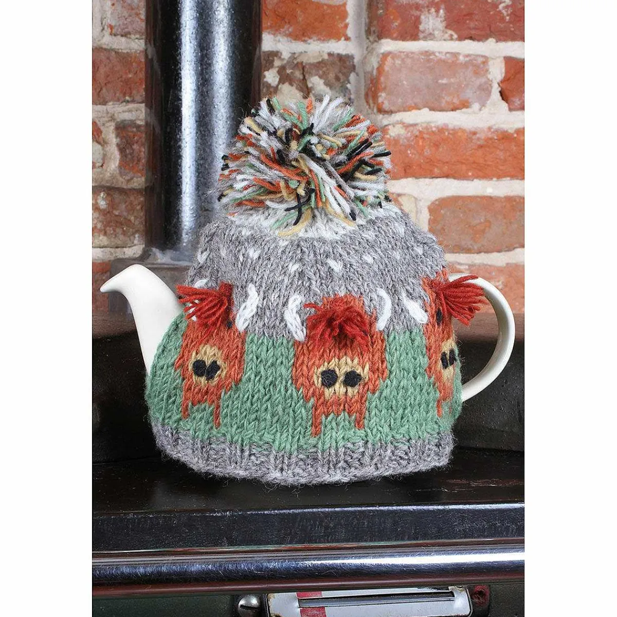 Herd Of Highland Cows Tea Cosy>Pachamama Hot