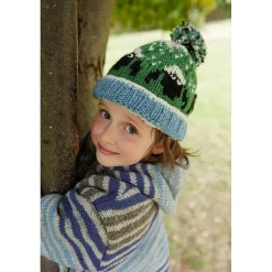Kids Bobble Hat Sheep>Pachamama Fashion