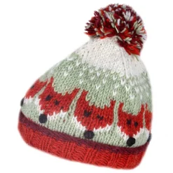 Kids Bobble Hat Fox><noscript><img width=