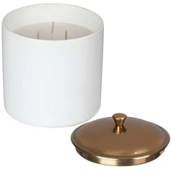 Hygge 425G 3 Wick Tobacco & Vanilla White Ceramic Soy Candle>Paddywax Shop