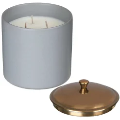 Hygge 425G 3 Wick Vetiver & Cardamom Grey Ceramic Soy Candle>Paddywax Best