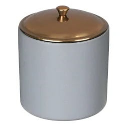 Hygge 425G 3 Wick Vetiver & Cardamom Grey Ceramic Soy Candle><noscript><img width=