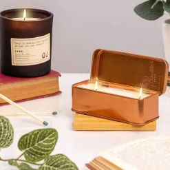 Library Charlotte Bronte Travel Tin Soy Candle>Paddywax Fashion
