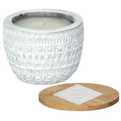 Sonora 85G Cotton & Teak Concrete Soy Candle>Paddywax Cheap
